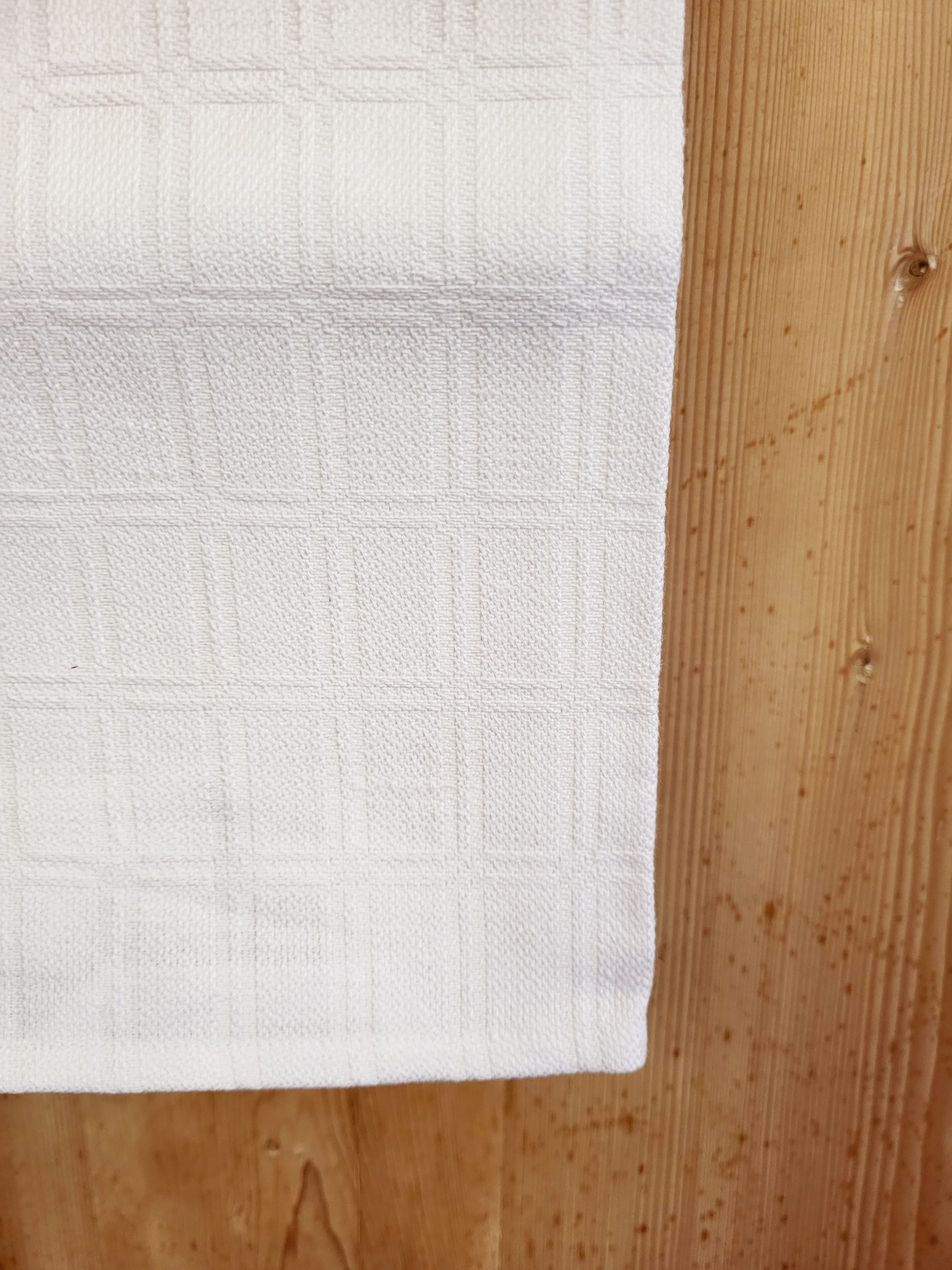 Asciugamano/asciugamano da cucina bianco